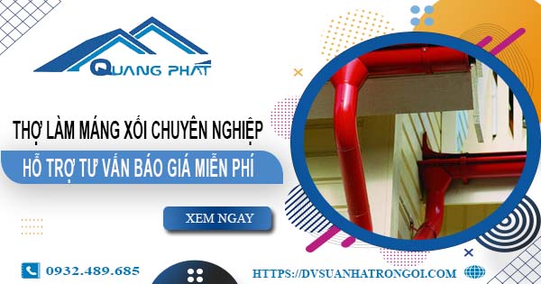 Thợ làm máng xối tại Tây Ninh - Hỗ trợ tư vấn báo giá miễn phí