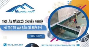 Thợ làm máng xối tại Thủ Dầu Một – Hỗ trợ tư vấn giá miễn phí