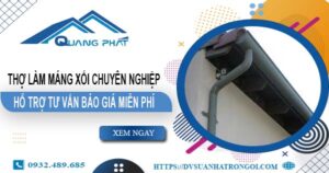 Thợ làm máng xối tại Thủ Đức – Hỗ trợ tư vấn báo giá miễn phí