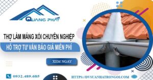 Thợ làm máng xối tại Tp Biên Hoà – Hỗ trợ tư vấn giá miễn phí