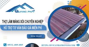 Thợ làm máng xối tại Tp Thuận An – Hỗ trợ tư vấn giá miễn phí