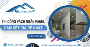 Đơn giá thi công vách ngăn Panel tại Biên Hoà 【Ưu Đãi 10%】