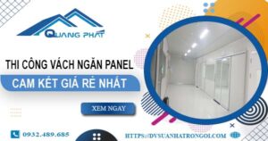 Đơn giá thi công vách ngăn Panel tại Nhà Bè 【Ưu Đãi ± 10%】