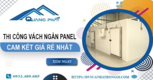Giá thi công vách ngăn Panel tại Nhơn Trạch -【Ưu đãi ±10%】