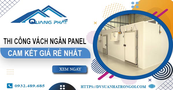 Giá thi công vách ngăn Panel tại Nhơn Trạch -【Ưu đãi ±10%】