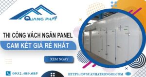 Đơn giá thi công vách ngăn Panel tại Quận 7【Ưu Đãi ± 10%】