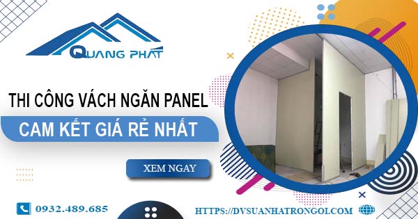 Đơn giá thi công vách ngăn Panel tại Tân Bình -【Ưu đãi 10%】