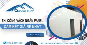 Đơn giá thi công vách ngăn Panel tại Tây Ninh【Ưu đãi ±10%】