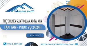 Thợ chuyên sửa tủ quần áo tại nhà Tây Ninh【Phục vụ 24/24】