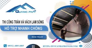 Bảng giá trần và vách lam sóng tại Củ Chi -【Cập Nhật 2025】