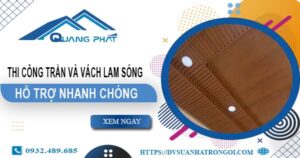 Bảng giá trần và vách lam sóng tại Đồng Nai -【Cập Nhật 2025】