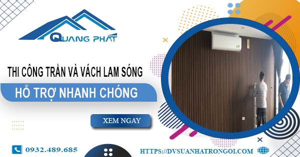 Bảng giá trần và vách lam sóng tại Nhơn Trạch -【Cập Nhật 2025】