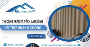 Bảng giá trần và vách lam sóng tại Vũng Tàu -【Cập Nhật 2025】