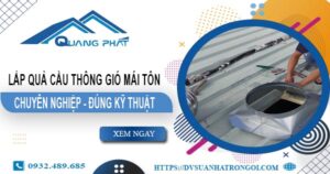 Báo giá quả cầu thông gió mái tôn tại Phú Nhuận -【45O.OOO₫】