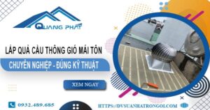 Báo giá quả cầu thông gió mái tôn tại Quận 11 -【45O.OOO₫】