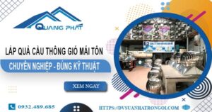 Báo giá quả cầu thông gió mái tôn tại Tân Bình -【45O.OOO₫】