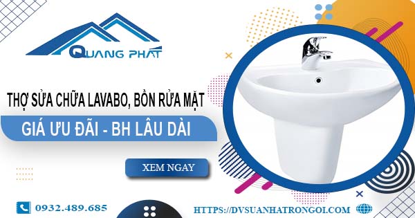 Thợ sửa chữa Lavabo, bồn rửa mặt tại Đồng Nai【Chỉ từ 199K】