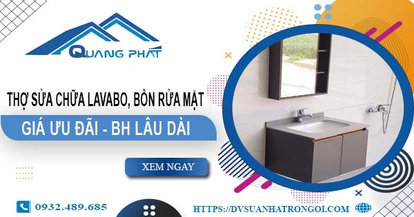 Thợ sửa chữa Lavabo, bồn rửa mặt tại Hóc Môn【Chỉ từ 199K】