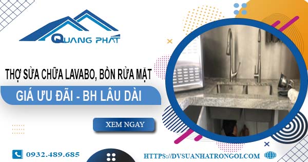 Thợ sửa chữa Lavabo, bồn rửa mặt tại Nhà Bè【Chỉ từ 199K】