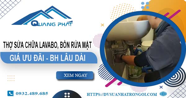 Thợ sửa chữa Lavabo, bồn rửa mặt tại Thủ Đức【Chỉ từ 199K】