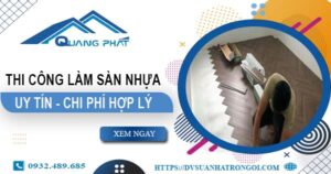 Chi phí thi công làm sàn nhựa tại Quận 5 -【Chỉ Từ 165K/m²】